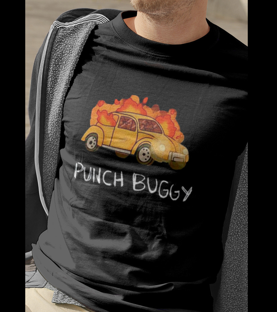 Graaavel’s Punch Buggy On Fire T-Shirt