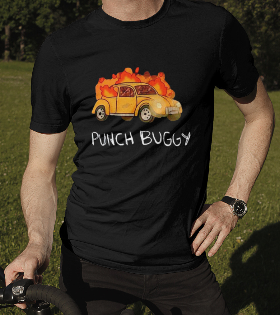 Graaavel’s Punch Buggy On Fire T-Shirt