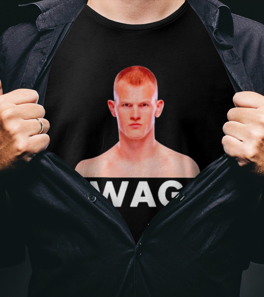 WAG Ian Machado Garry Fighter Image T-Shirt
