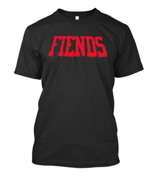 FIENDS Bas Fiends Wotarswwfu Red T-Shirt