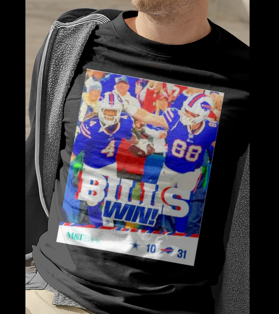 Buffalo Bills Win Dallas Cowboys 31-10 T-Shirt