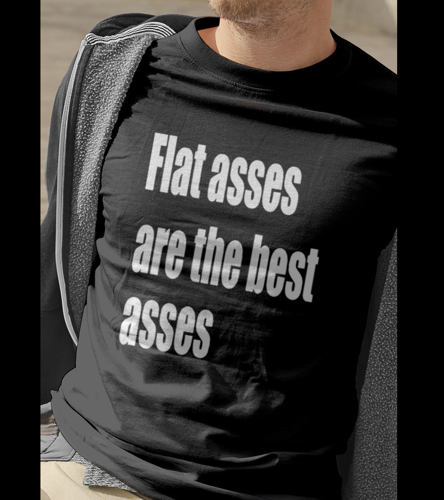 Flat Asses Are The Best Asses Rocky Toonzies T-Shirt