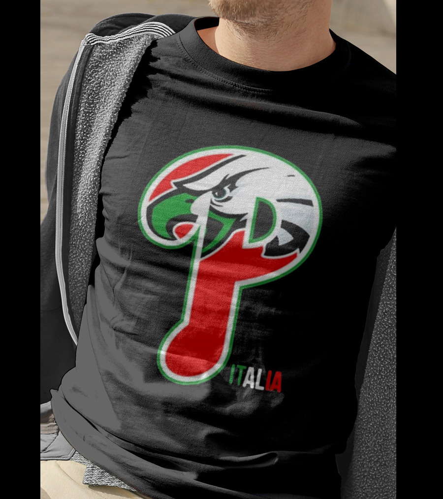 Matt Patricia Philadelphia Eagles Phillies P Italia T-Shirt