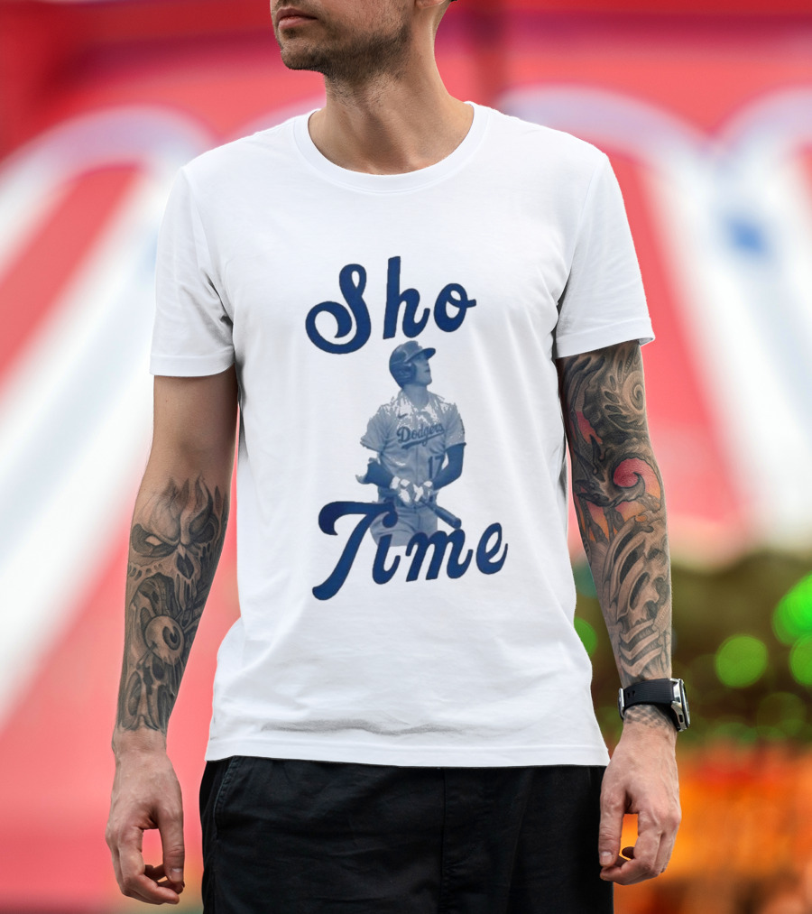 Shohei Ohtani Dodgers Sho Time 17 La Mlb Baseball T-Shirt