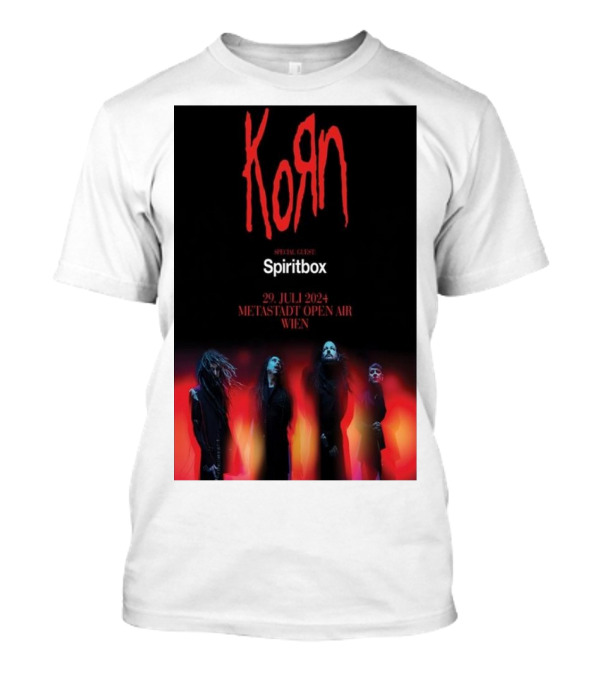 Korn Spiritbox Live At Metastadt Wien Open Air July 29 T-Shirt