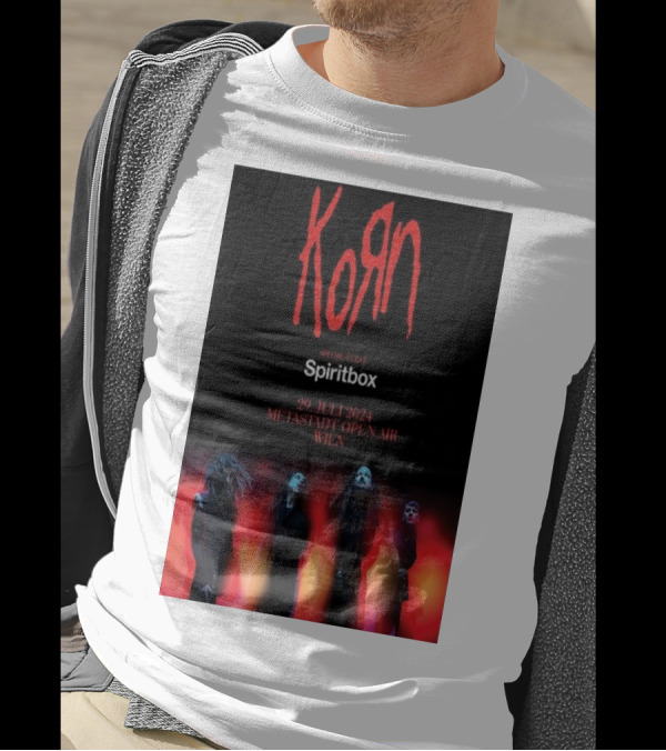 Korn Spiritbox Live At Metastadt Wien Open Air July 29 T-Shirt