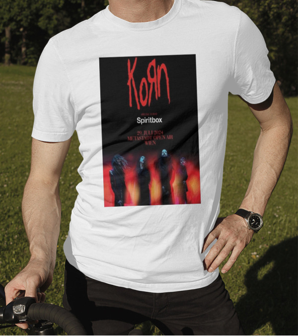 Korn Spiritbox Live At Metastadt Wien Open Air July 29 T-Shirt
