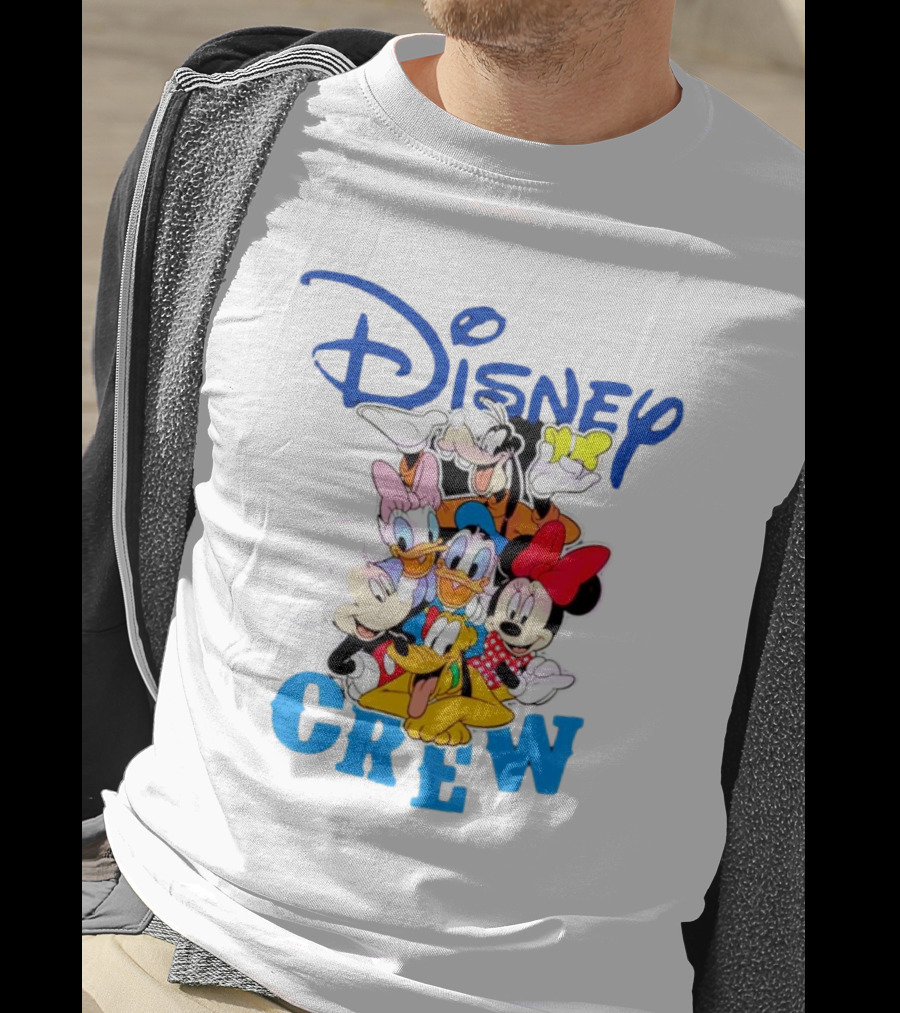 Disney Crew Mickey And Friends Group T-Shirt
