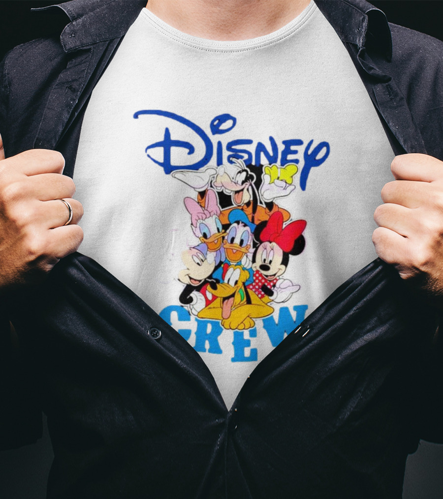 Disney Crew Mickey And Friends Group T-Shirt