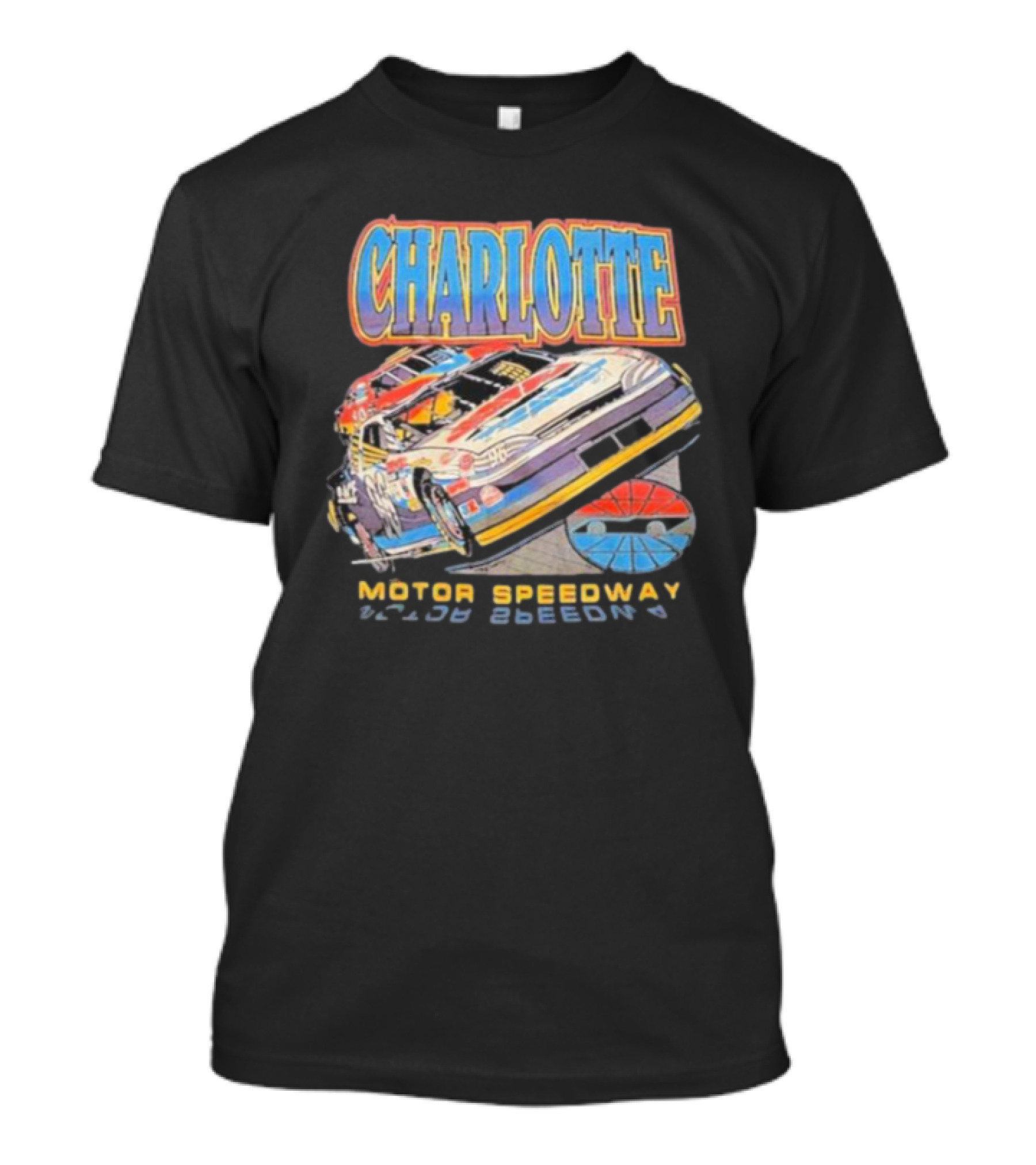 Charlotte Motor Speedway Racing Car T-Shirt