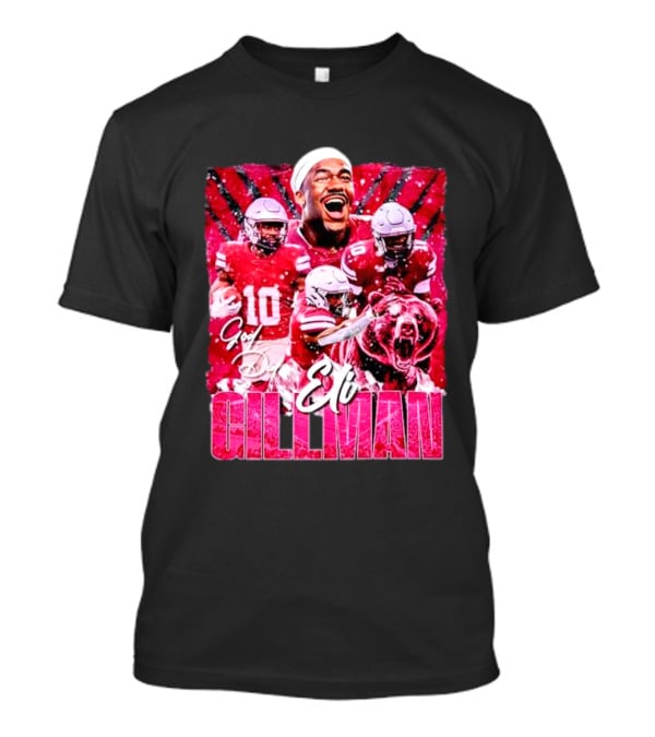 Gillman God Efo Heavyweight Premium Vintage Football T-Shirt