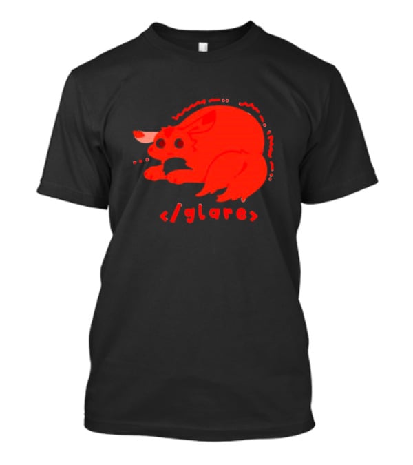 Glare Pokemon Red Coding Creature T-Shirt