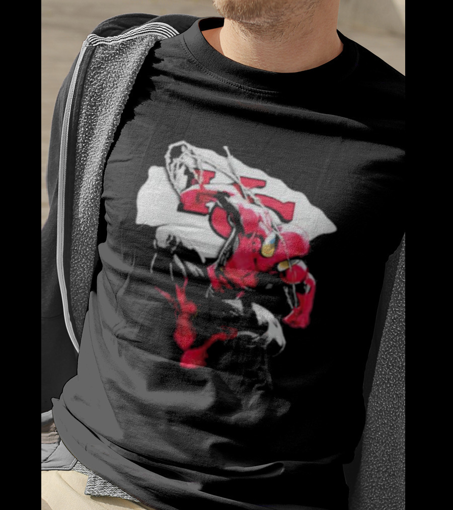 Kansas City Chiefs Spiderman KC Kansas T-Shirt