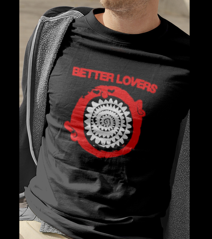 Better Lovers Spiralth Red Spiral T-Shirt
