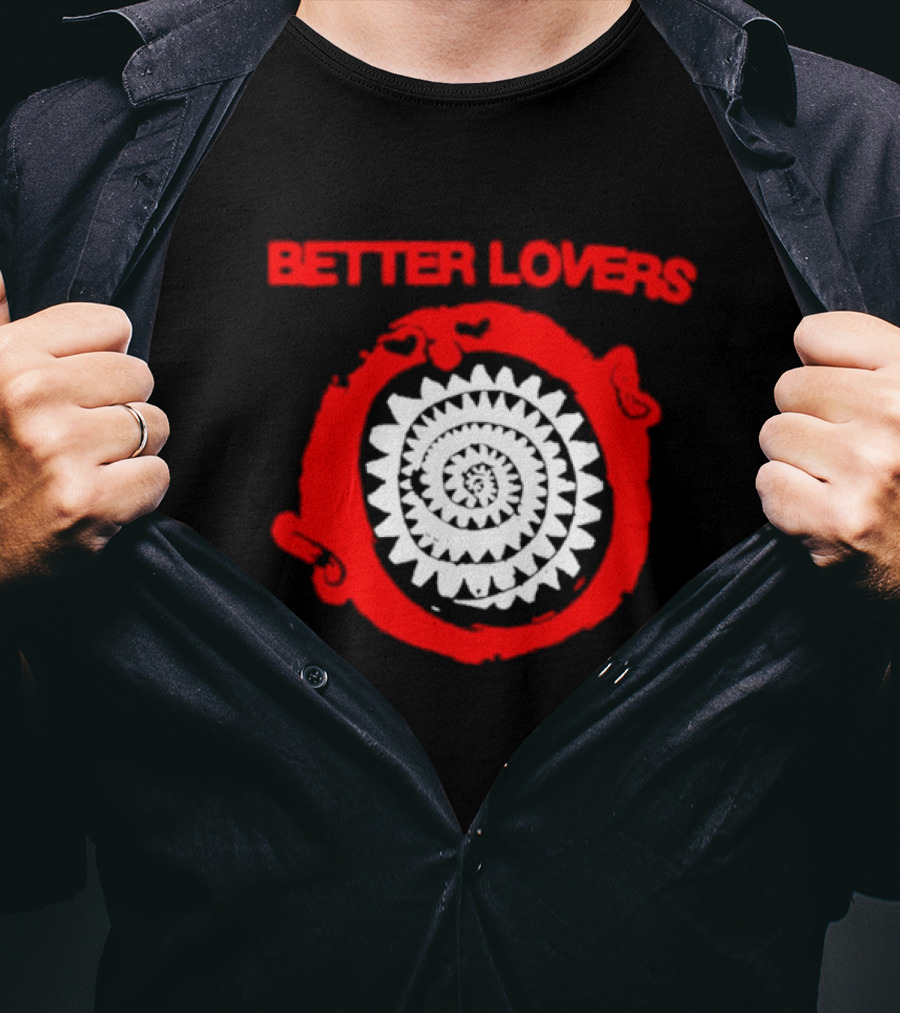 Better Lovers Spiralth Red Spiral T-Shirt