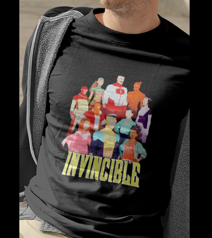 Invincible Characters Group Ensemble T-Shirt