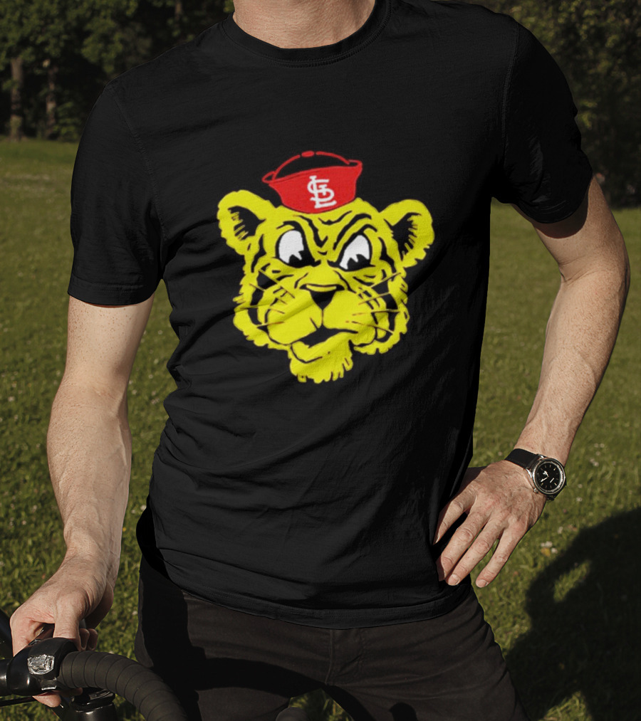 STL Hat Worn By Mizzou Tiger Drawing T-Shirt