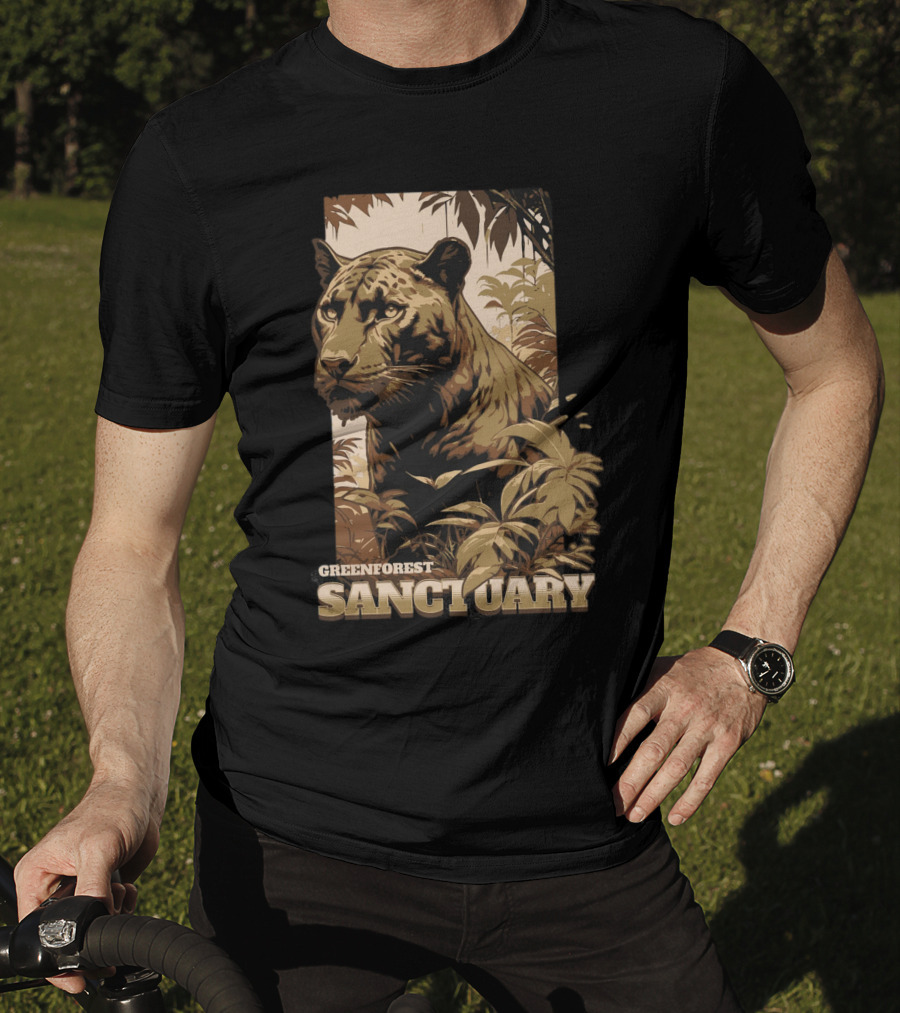 Greenforest Sanctuary Panther T-Shirt