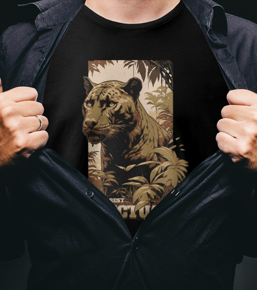 Greenforest Sanctuary Panther T-Shirt