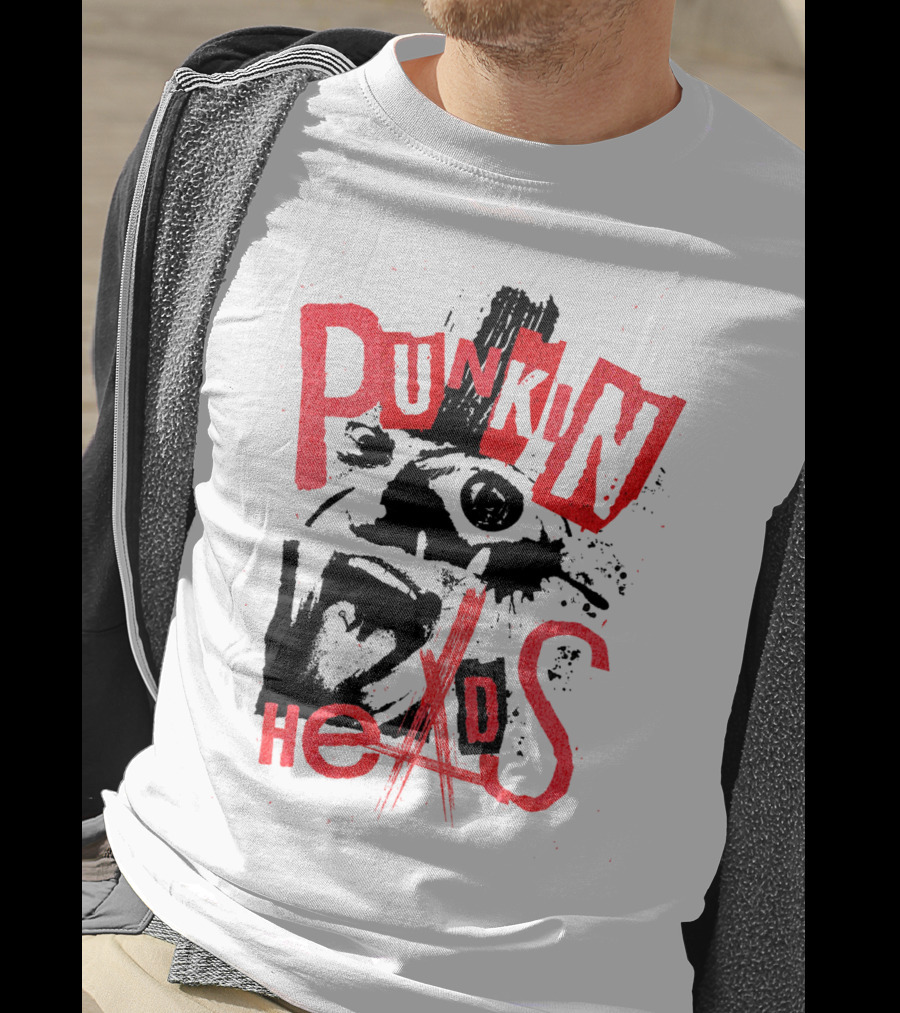 Punkin' Heads Horror Mask Graffiti T-Shirt