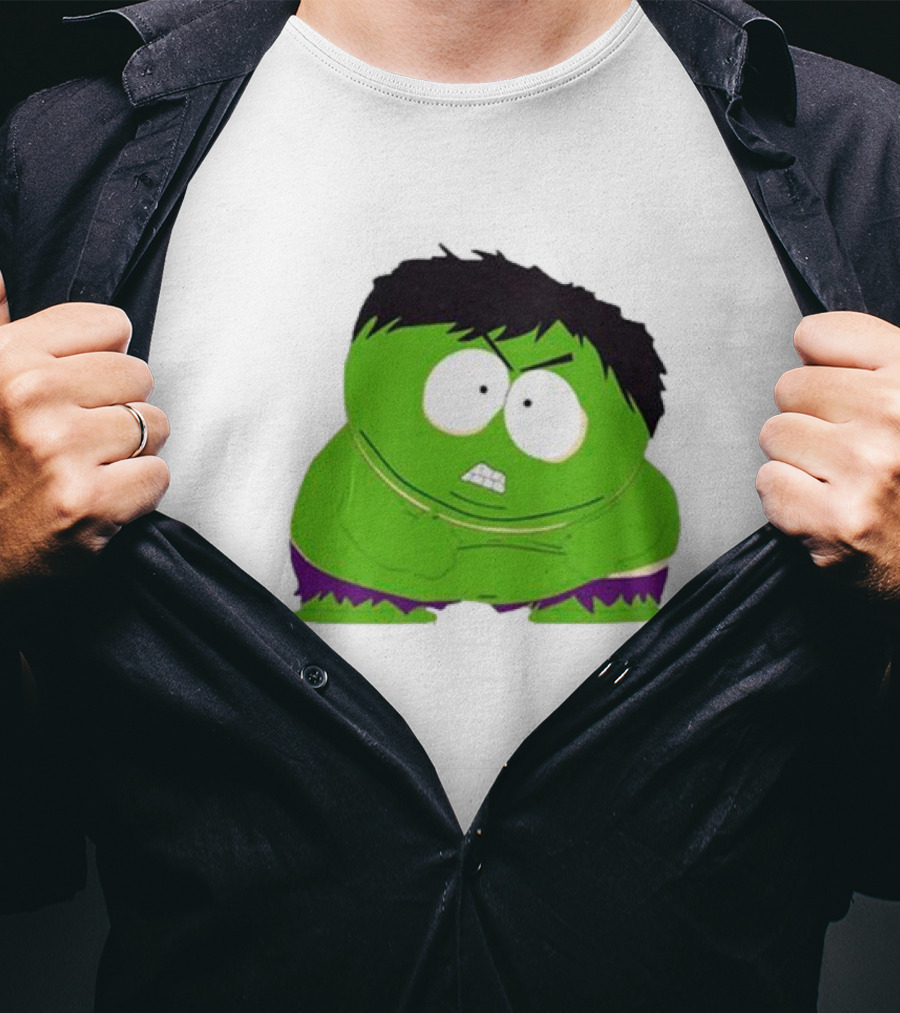 South Park Hulk Crossover Character Mashup T-Shirt