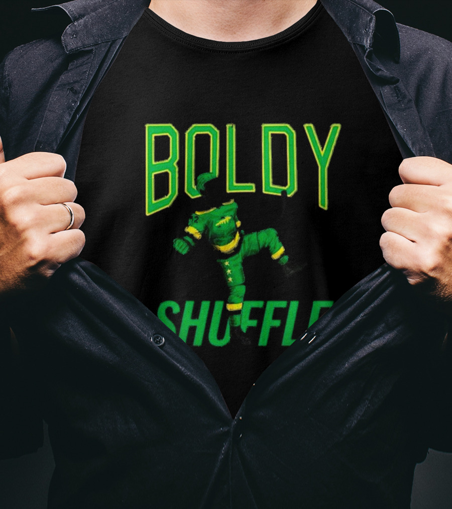 The Boldy Shuffle Minnesota Wild Hockey Player Moves T-Shirt