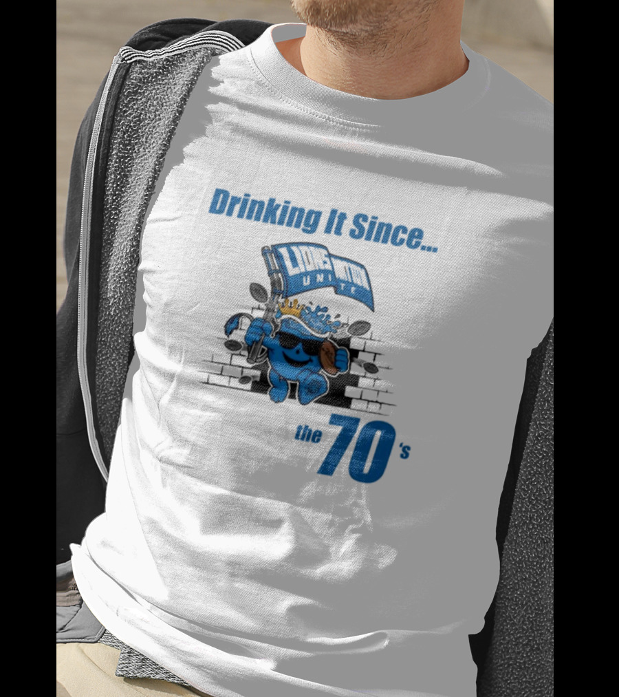 Drinking It Since The 70's Lions Unite T-Shirt