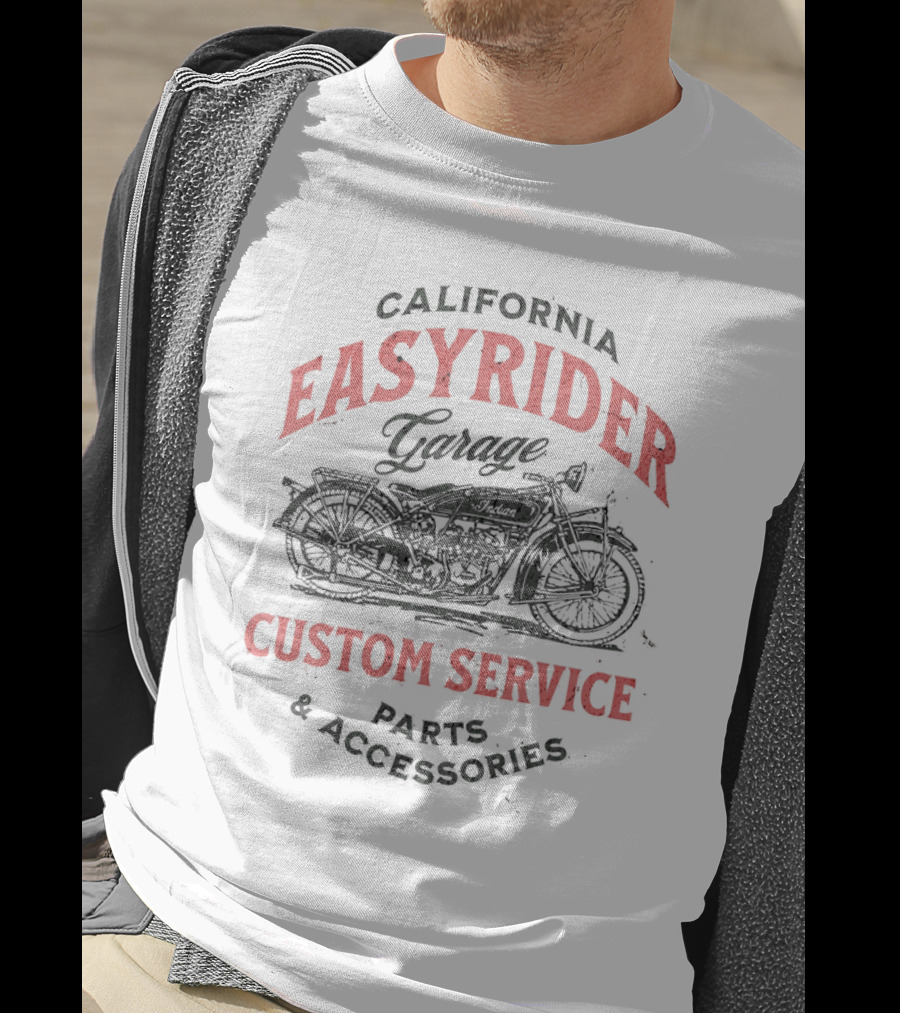 California Easyrider Garage Custom Service Parts And Accessories T-Shirt