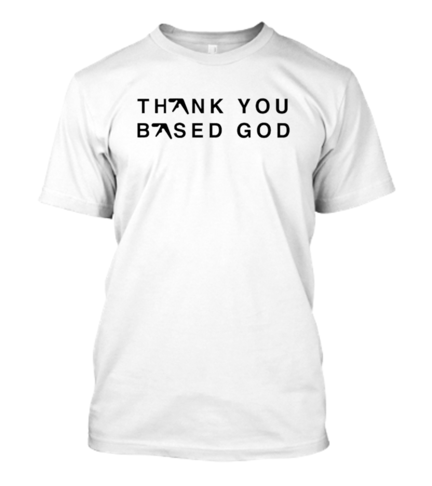 Thank You Based God Aphex Twin Logo Fusion T-Shirt