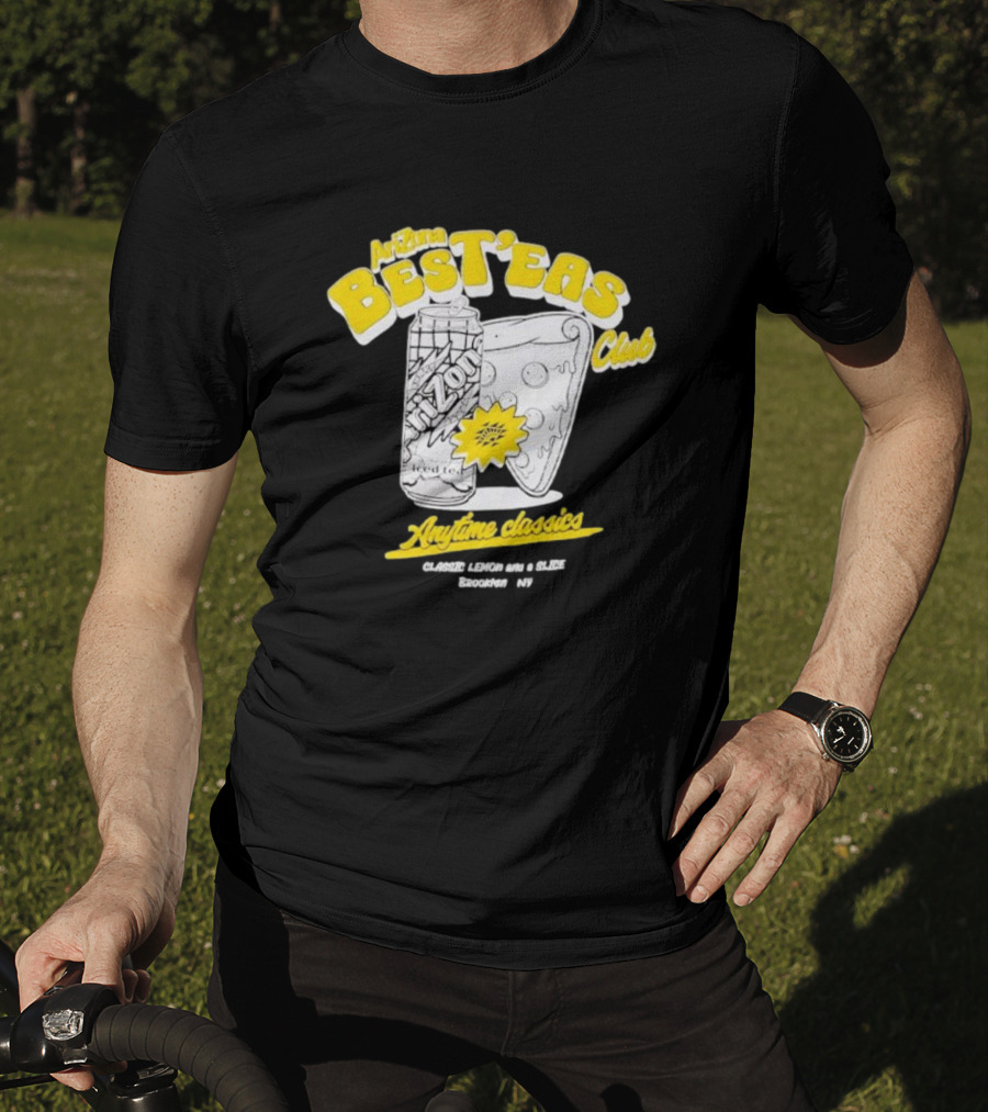 Arizona Best’eas Club Anytime Classics Pizza CLASSIC LEMON AN’ A SLICE Brooklyn NY T-Shirt