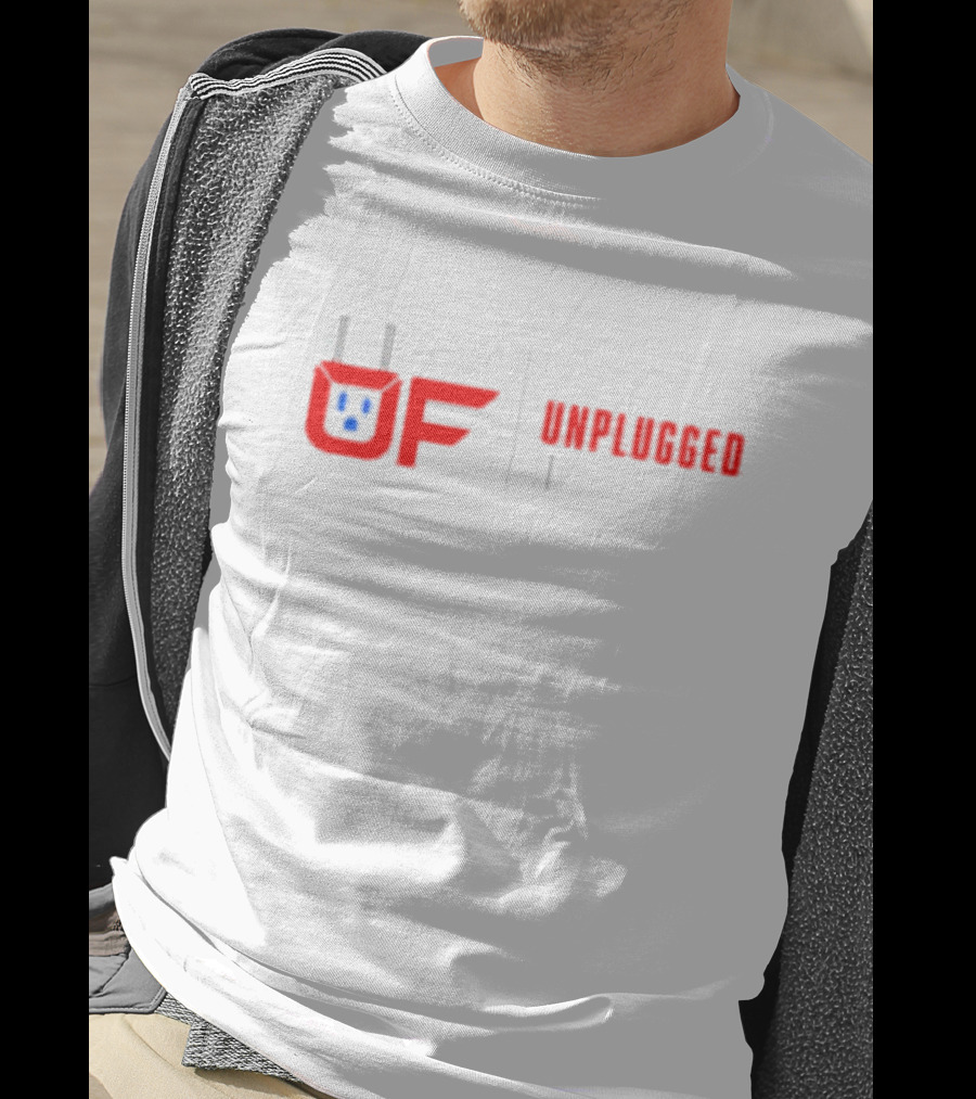 UF Unplugged Fitness Barbell T-Shirt