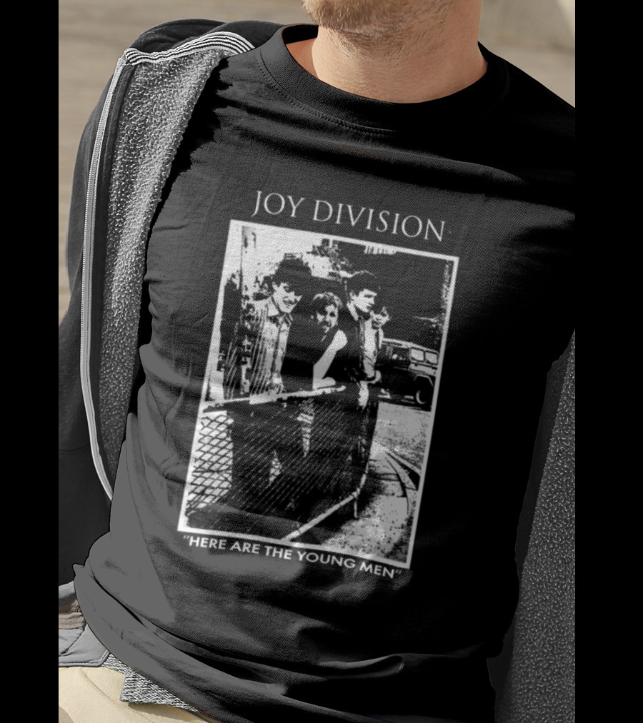 Joy Division Here Are The Young Men Vintage T-Shirt