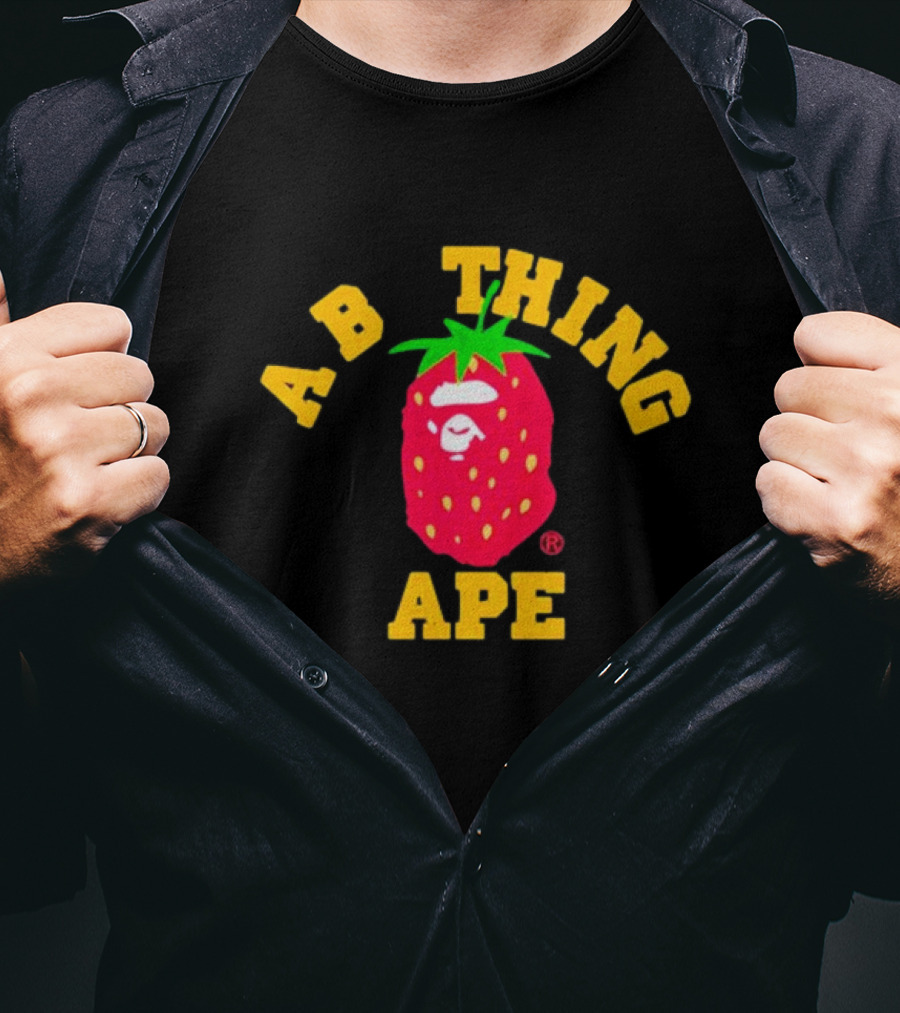 AB Thing Ape Strawberry T-Shirt