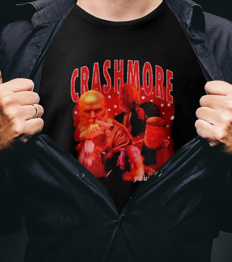 Crashmore You Suck Vintage Detective Christmas Action Santa T-Shirt