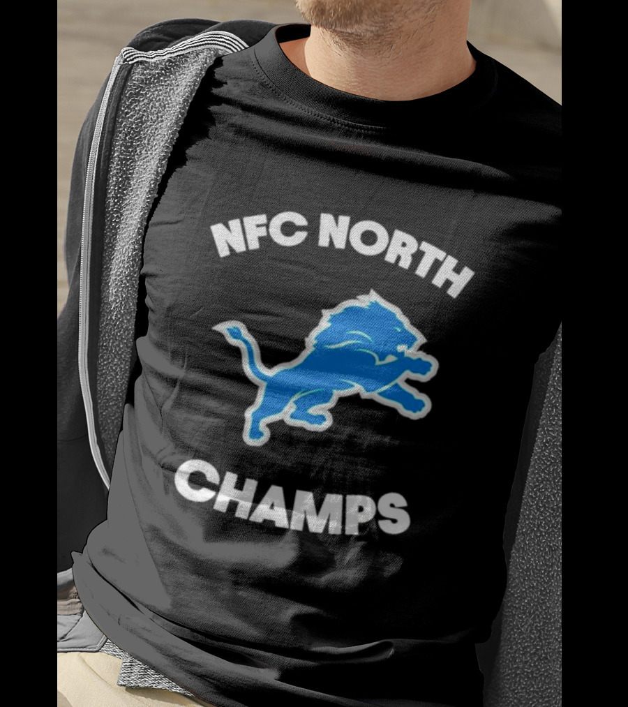 Detroit Lions NFC North Champs T-Shirt