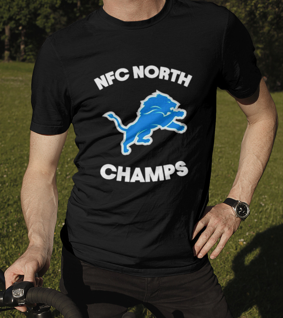 Detroit Lions NFC North Champs T-Shirt