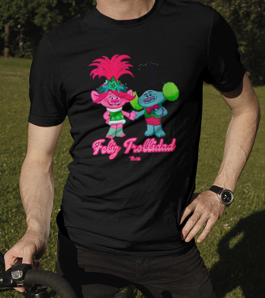 Feliz Trollidad Trolls Christmas T-Shirt