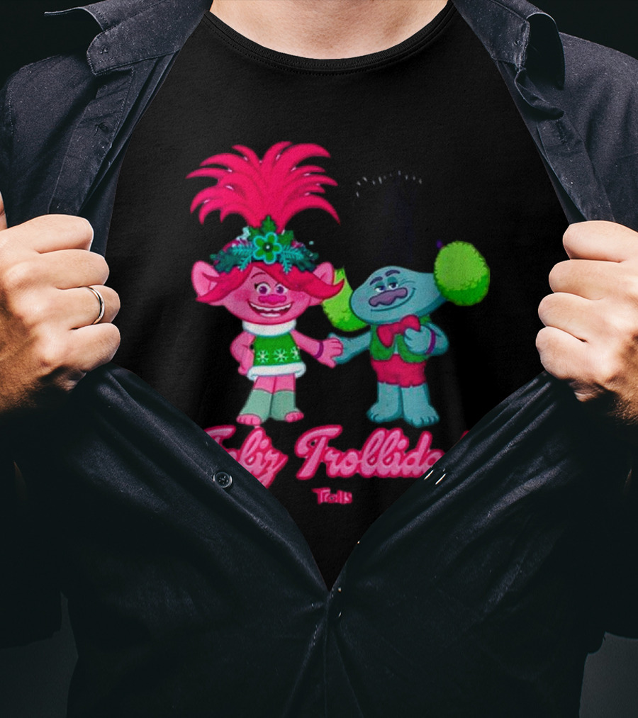 Feliz Trollidad Trolls Christmas T-Shirt