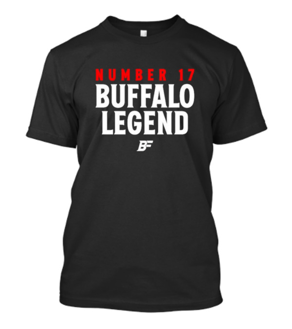 Josh Allen Number 17 Buffalo Legend BF T-Shirt