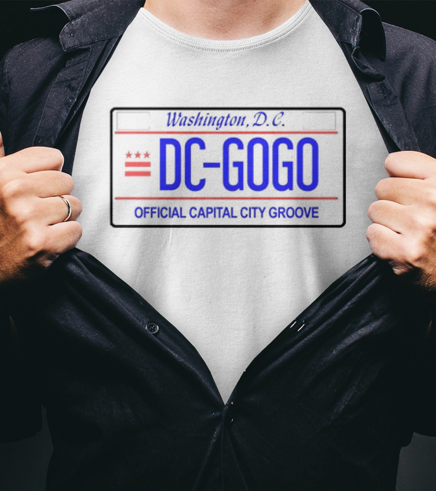 Washington D.C. DC-Gogo Official Capital City Groove T-Shirt