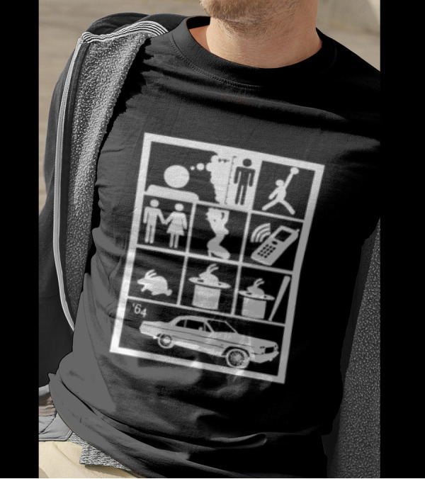 I Wish I Was A Baller '94 Car Iconic Style Life Symbols T-Shirt
