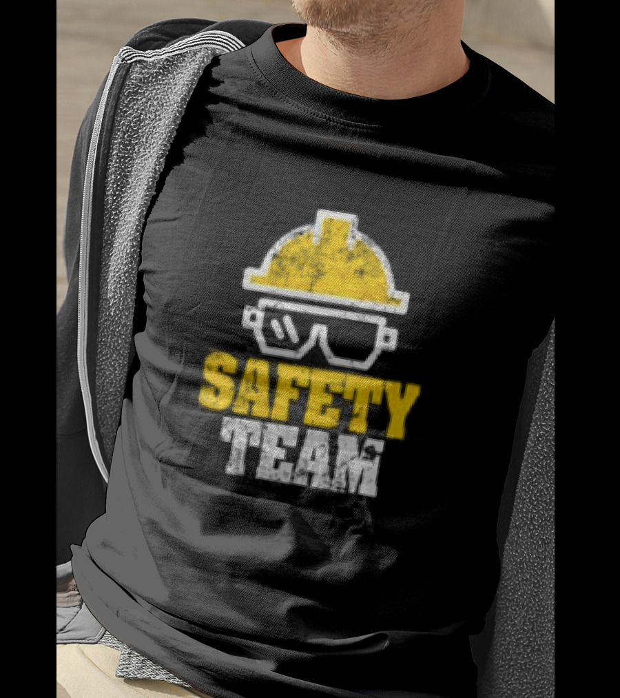 Safety Team Occupational Safety Officer OSHA HSE Hard Hat And Safety Glasses T-Shirt