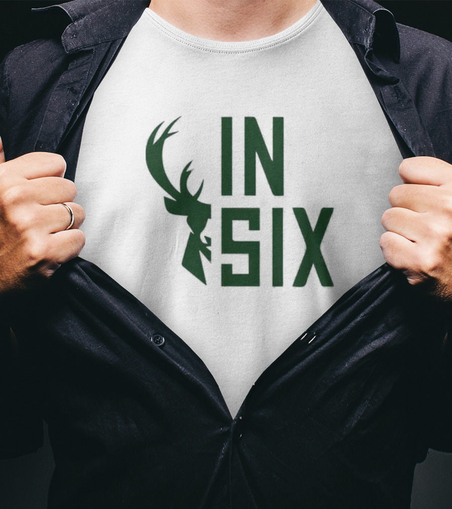 In Six Buck Deer Head T-Shirt