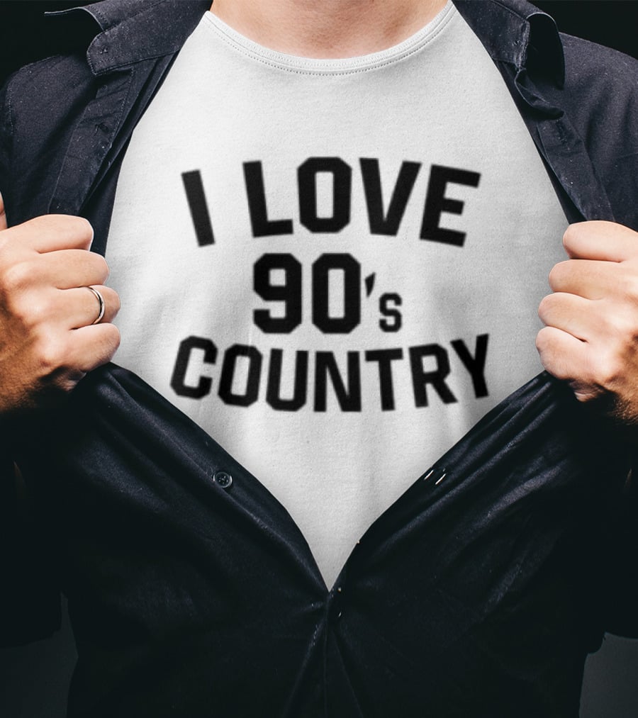 I Love 90s Country T-Shirt