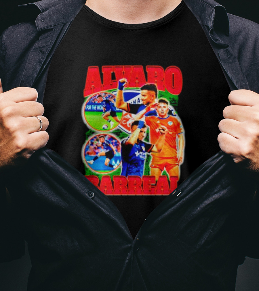Alvaro Barreal Soccer Action Montage For The Noche T-Shirt