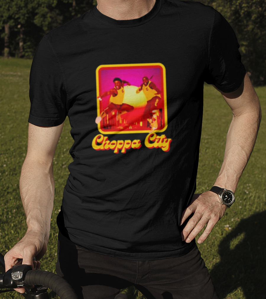Choppa City Basketball Dynamic Action Scene T-Shirt