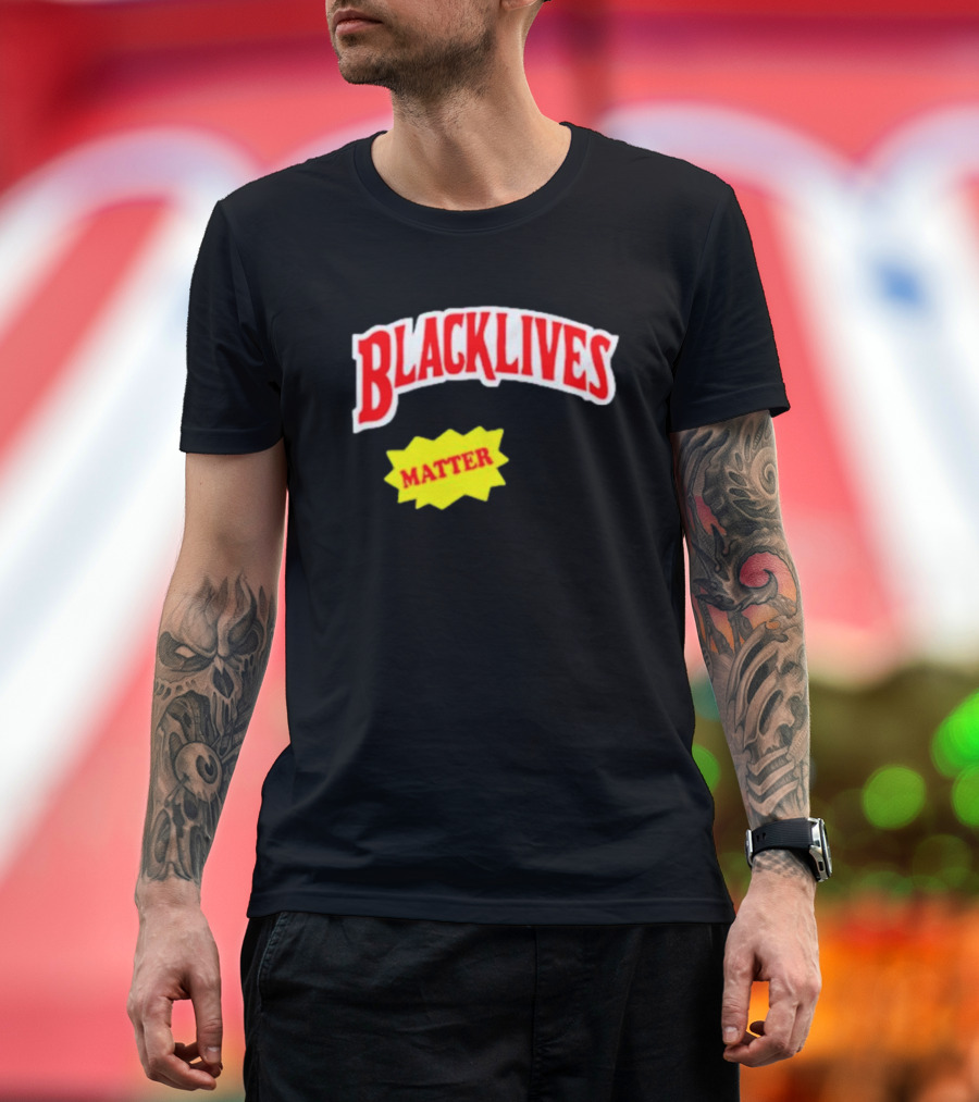 Black Lives Matter Backwoods Style Retro T-Shirt