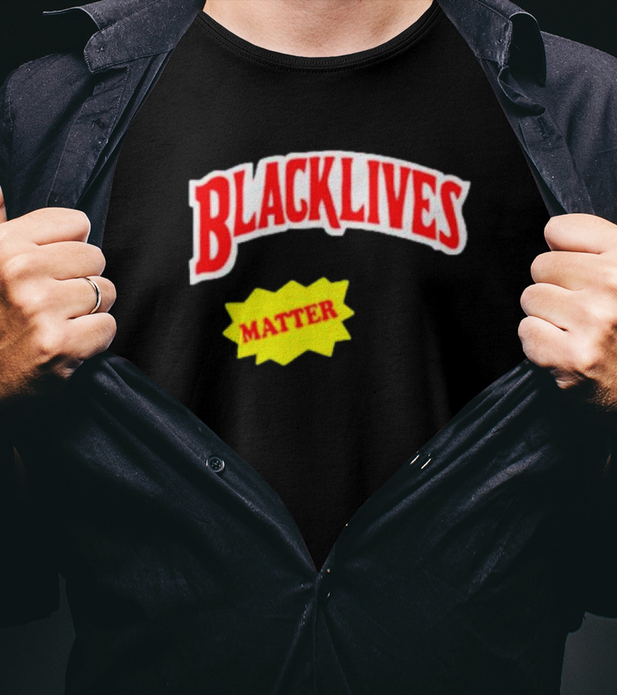 Black Lives Matter Backwoods Style Retro T-Shirt
