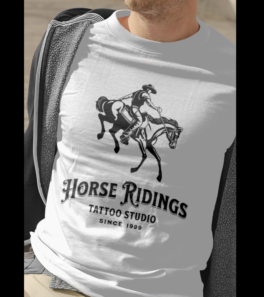 Horse Ridings Tattoo Studio Since 1999 T-Shirt