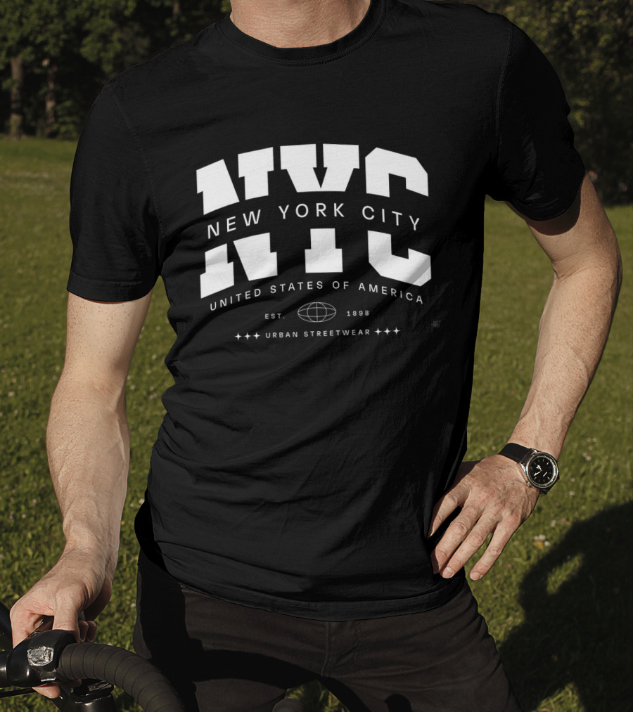 NYC New York City United States Of America Est. 1898 Urban Streetwear T-Shirt
